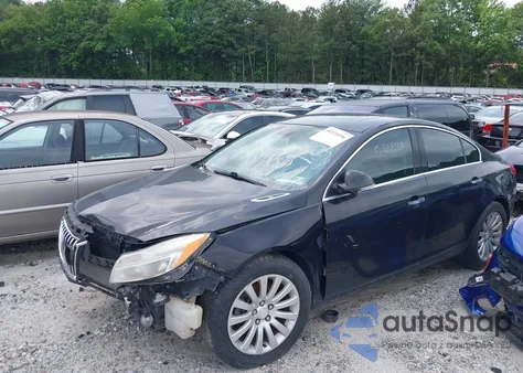 2013 Buick Regal Turbo - Premium 1 из США, поврежденный, VIN 2G4GS5EV9D9249401